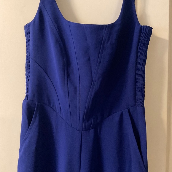 Amanda Uprichard blue corset jumpsuit - Picture 5 of 6